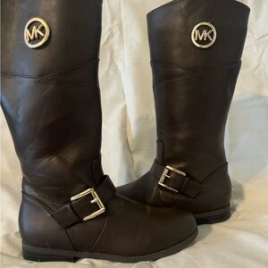 Brown Michael Kors girls boots